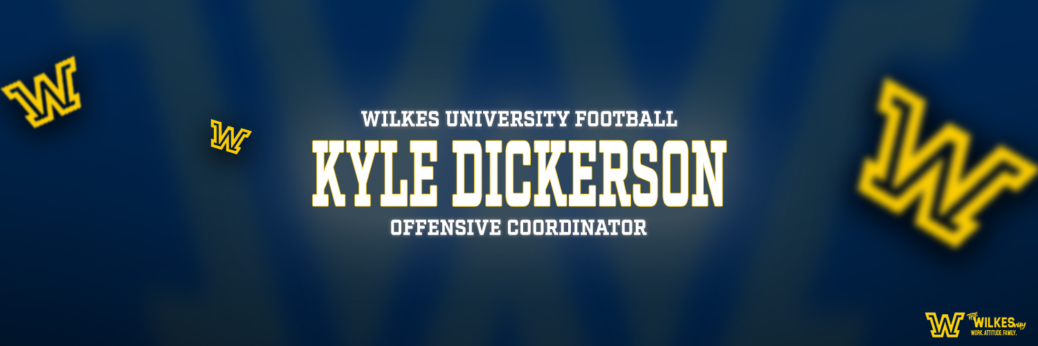 Coach Dickerson's banner