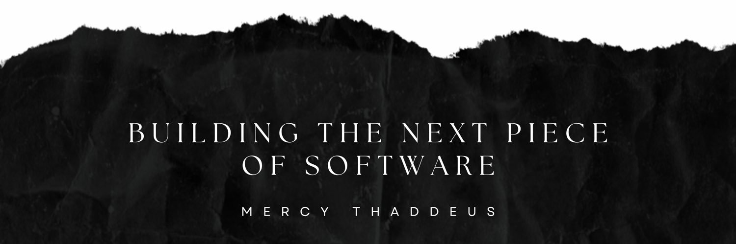 Mercy Thaddeus's banner