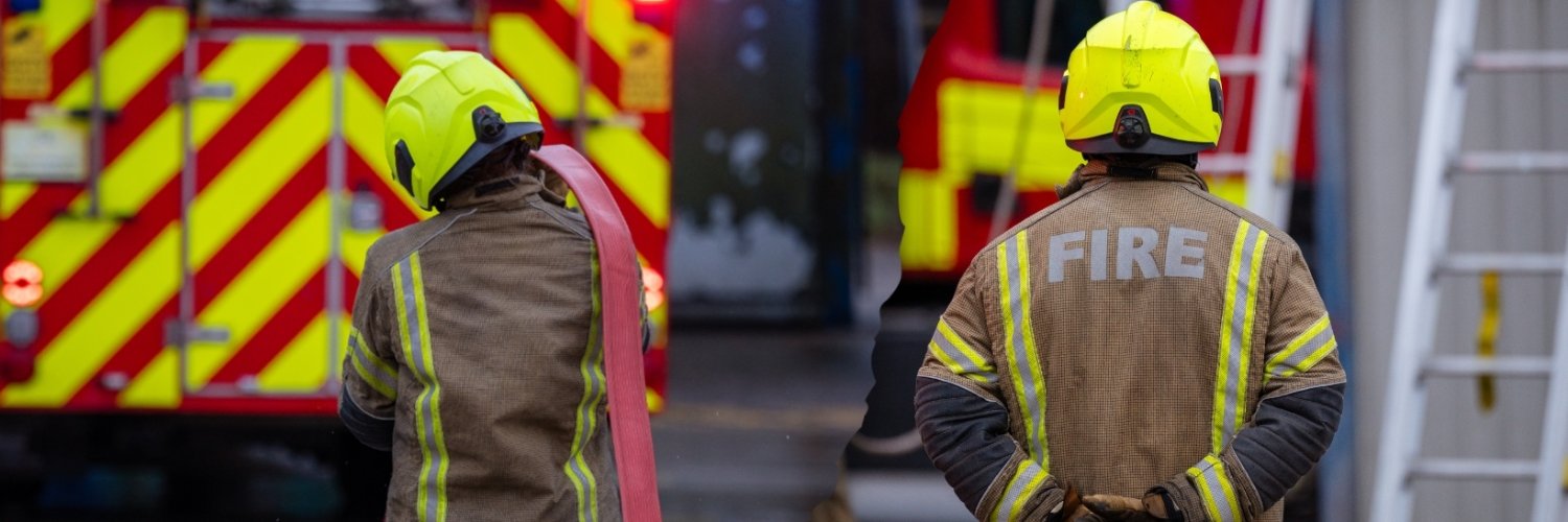 Herts Fire & Rescue's banner