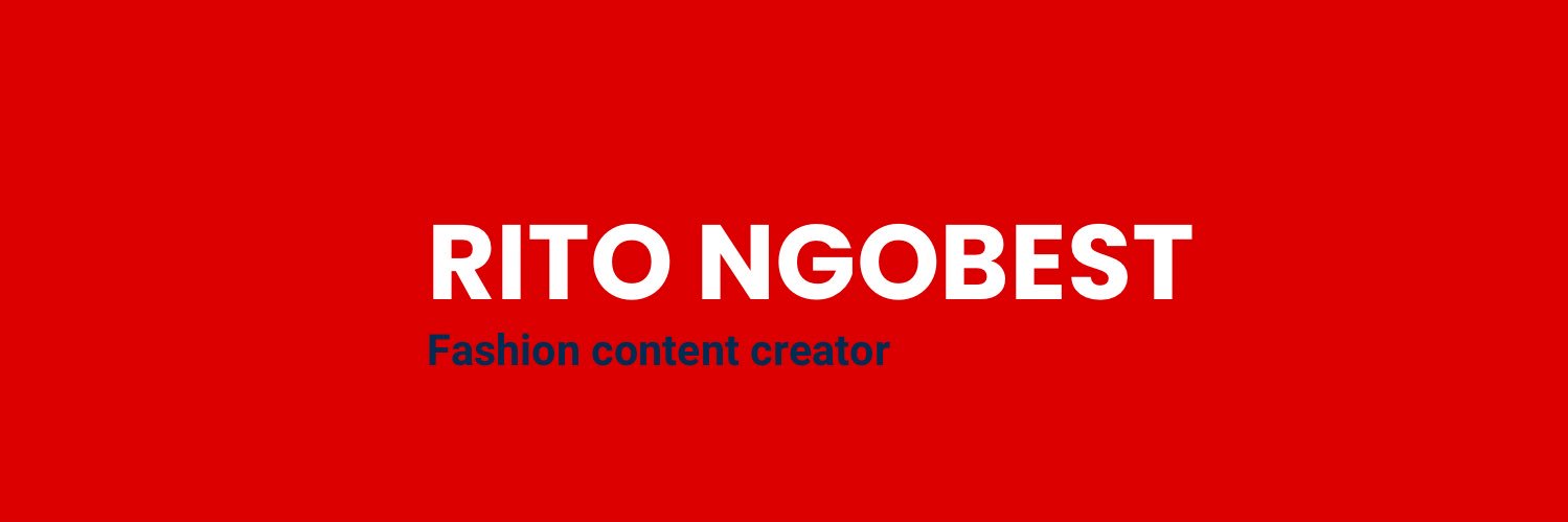 Rito Ngobest's banner