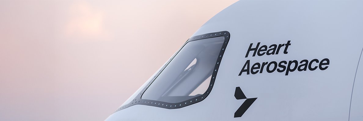 Heart Aerospace's banner