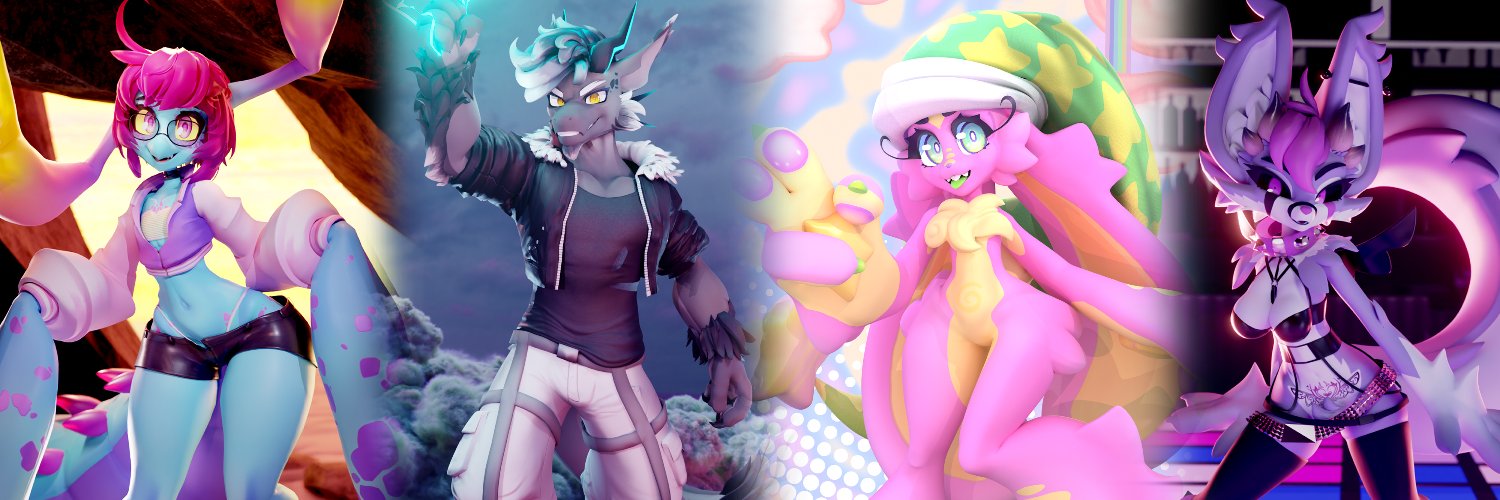 LueLuxe - VRChat/ VTuber 3D Models's banner
