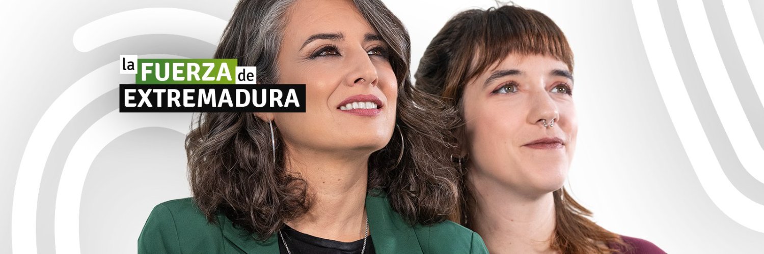 Unidas por Extremadura's banner