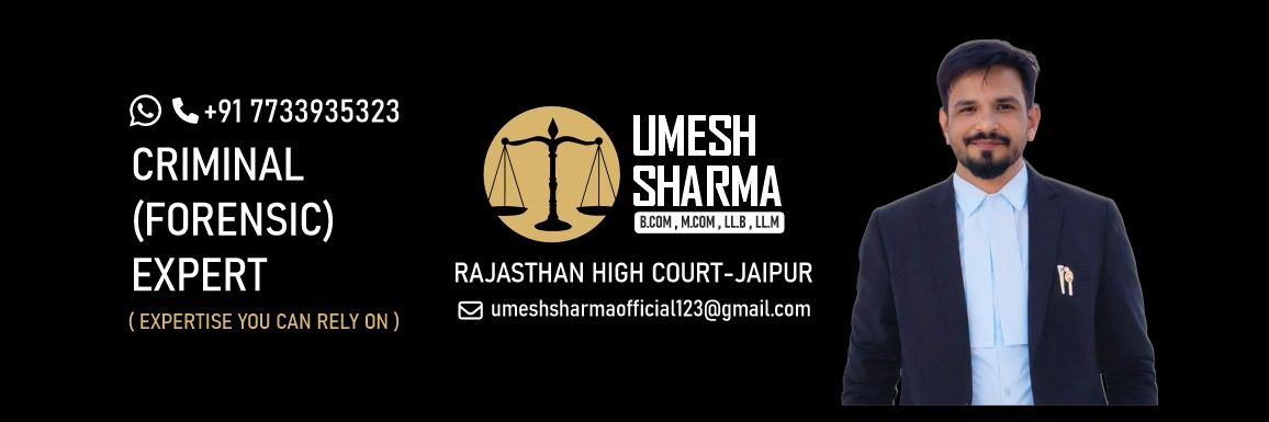 Adv. Umesh Sharma's banner