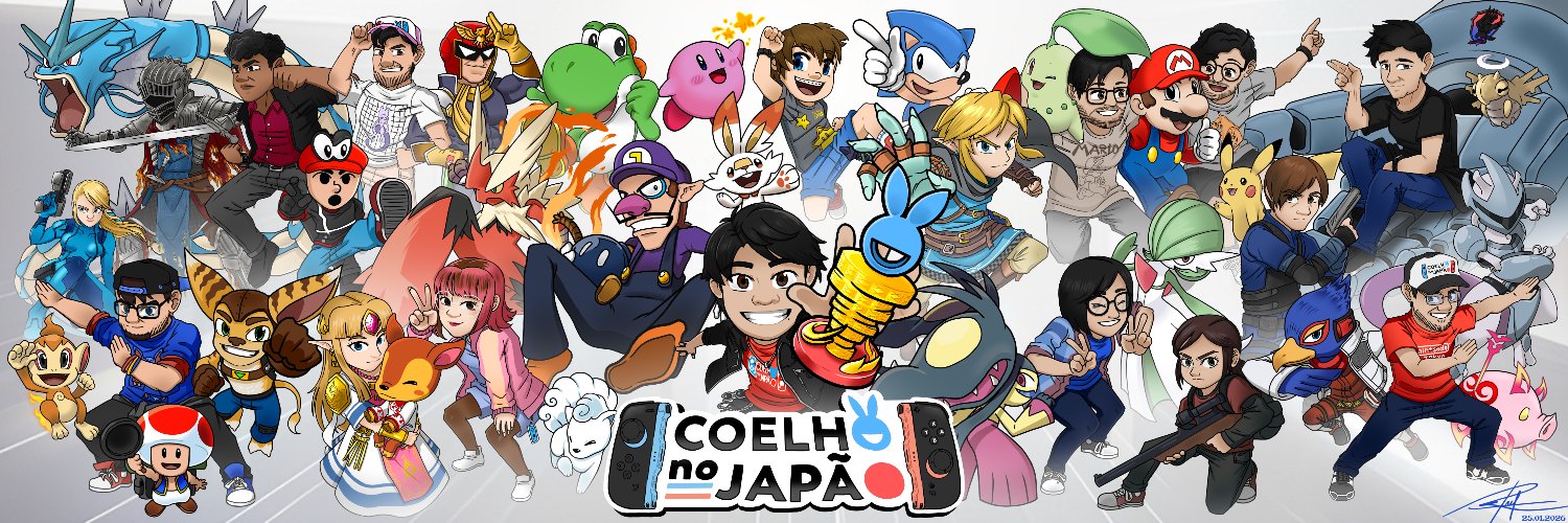 Coelho no Japão 🇯🇵🇧🇷👾⛩ Nintendo Barato.com.br's banner