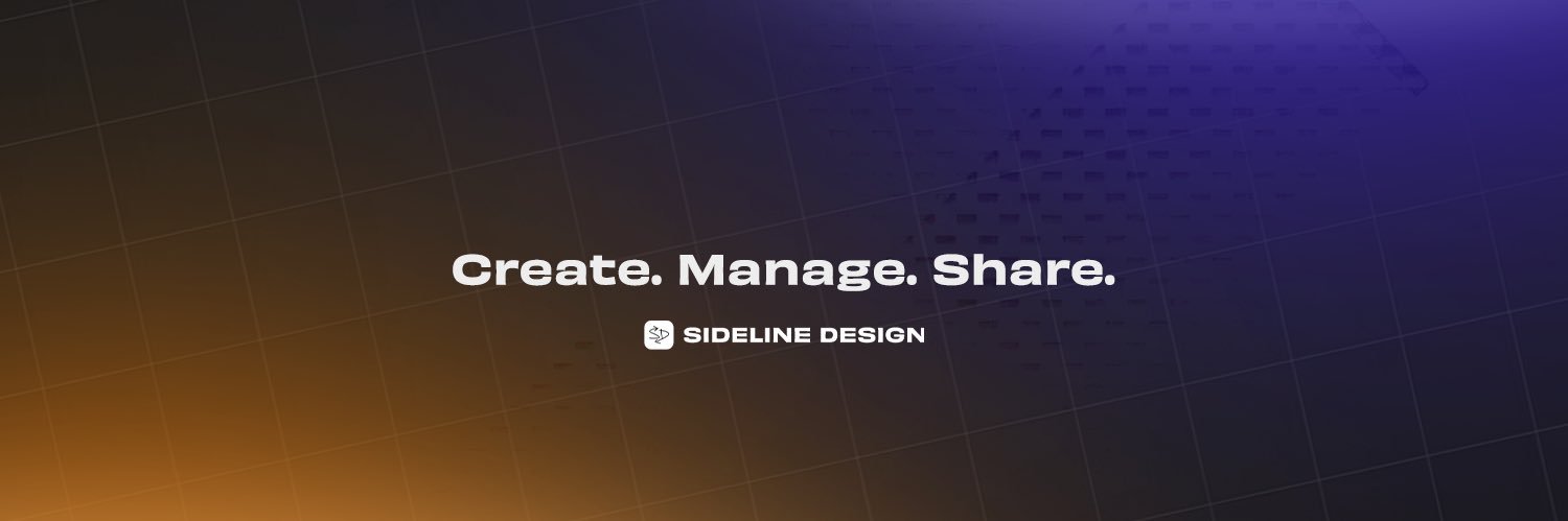 Sideline Design's banner