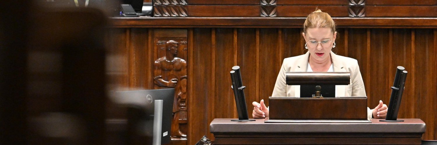 Katarzyna Kierzek-Koperska- Posłanka🇵🇱🇪🇺's banner