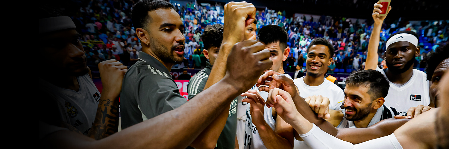 Real Madrid Basket's banner