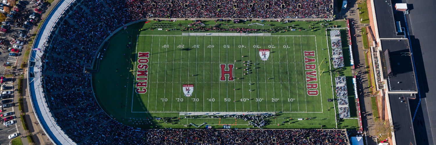 Harvard Football's banner