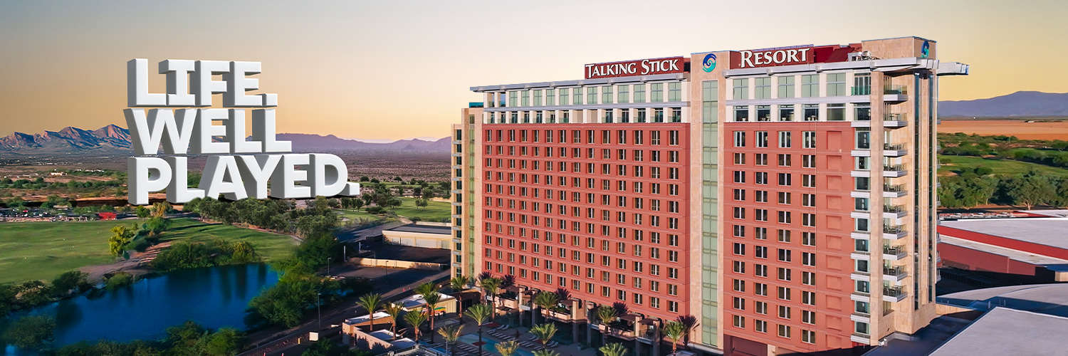 Talking Stick Resort's banner