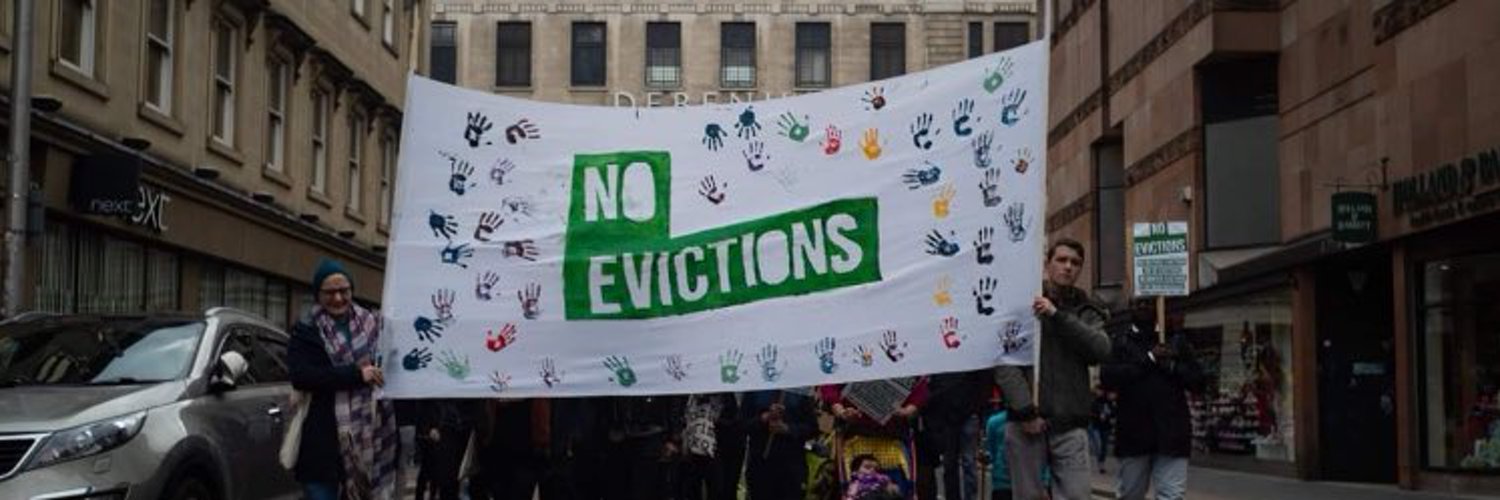No Evictions Network's banner