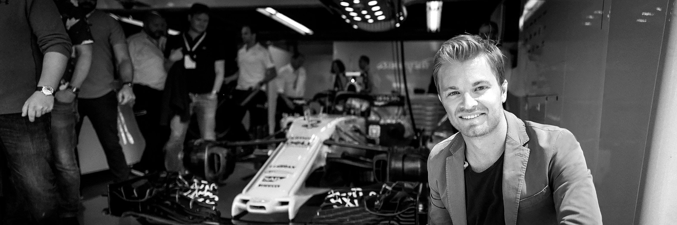 Nico Rosberg's banner