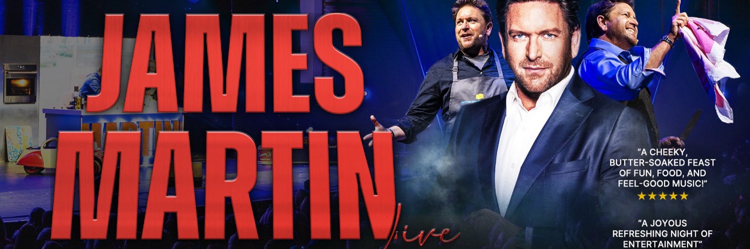 James Martin's banner