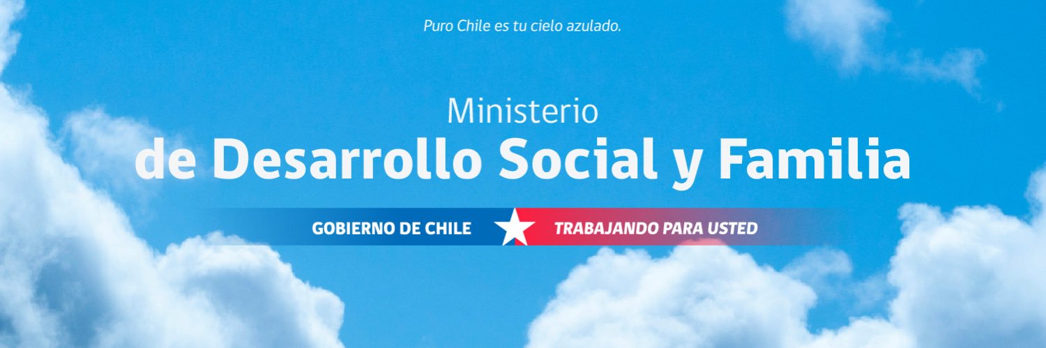 Ministerio de Desarrollo Social y Familia's banner