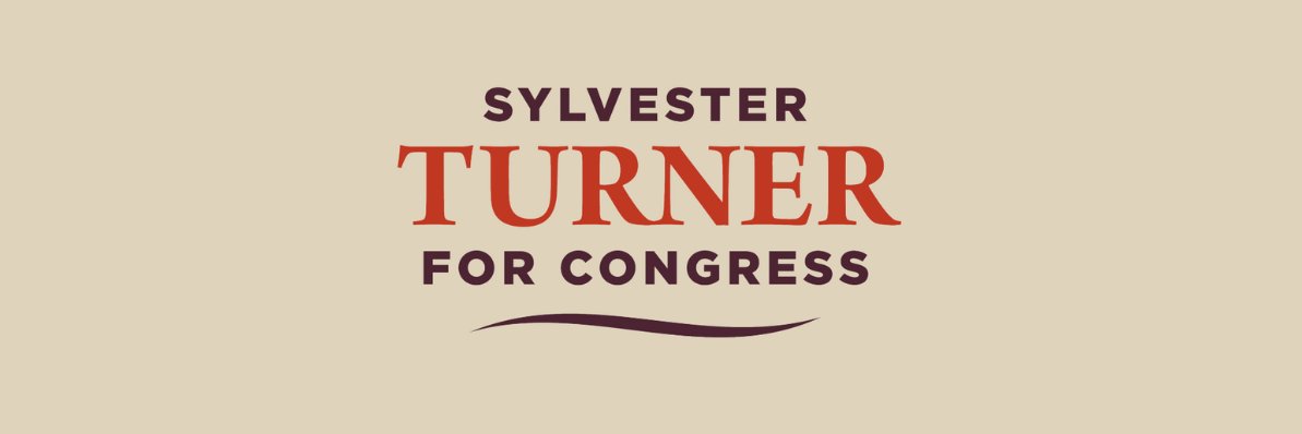 Sylvester Turner's banner