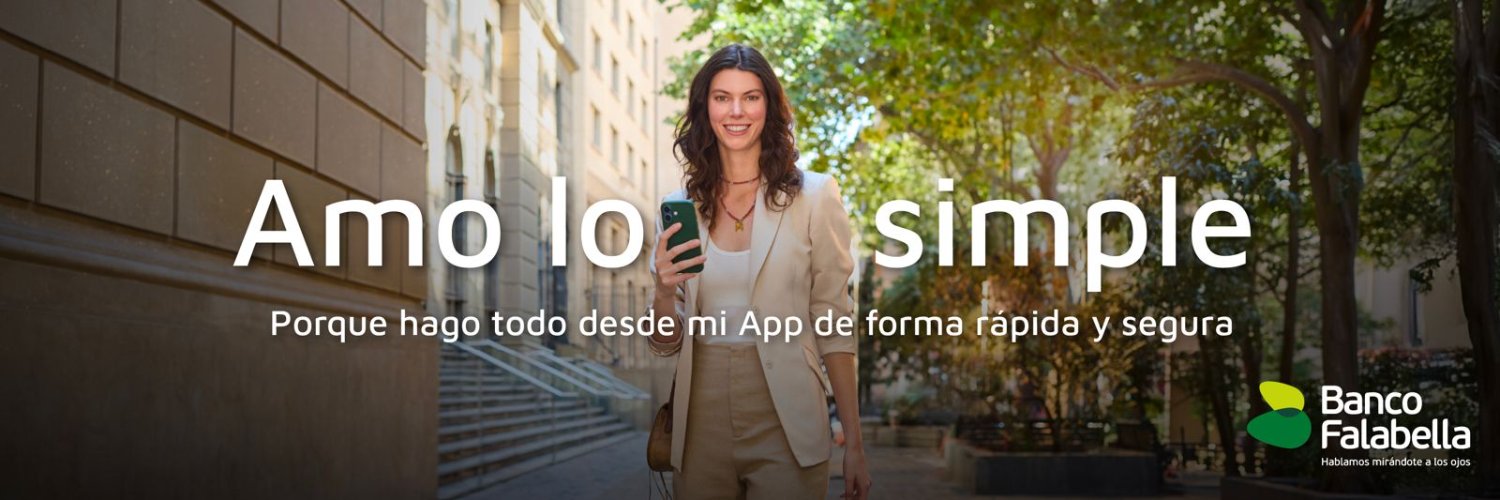 Banco Falabella's banner