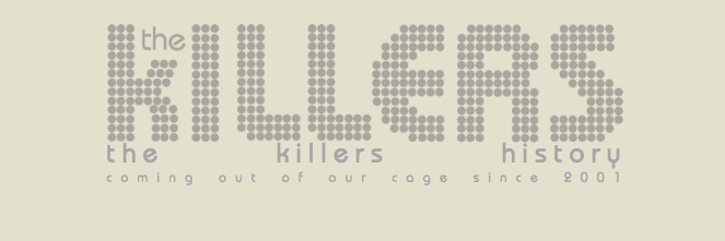 The Killers History's banner