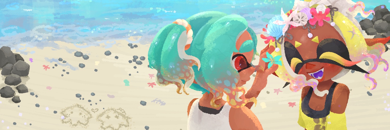 Kitt/Kitty- CEO of Mechanfrye 🦑🩵💛's banner