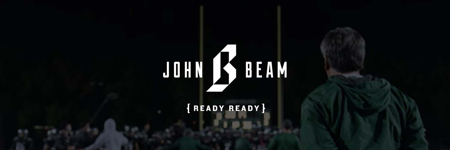 Coach John Beam's banner