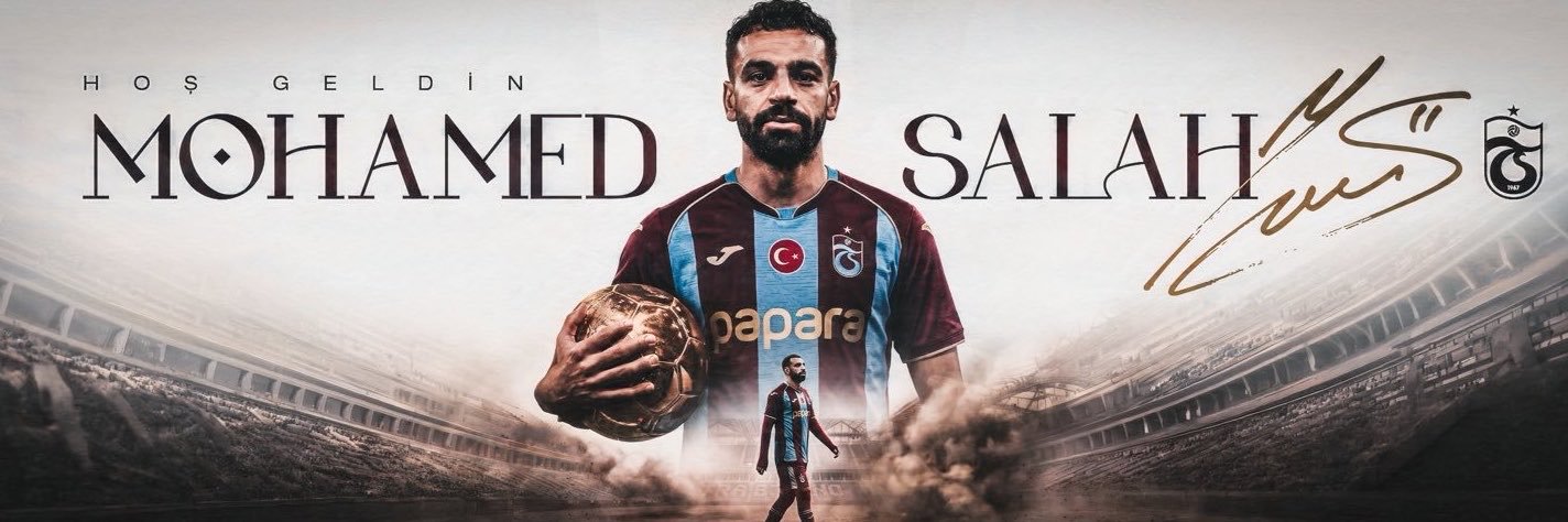 Trabzonspor English's banner