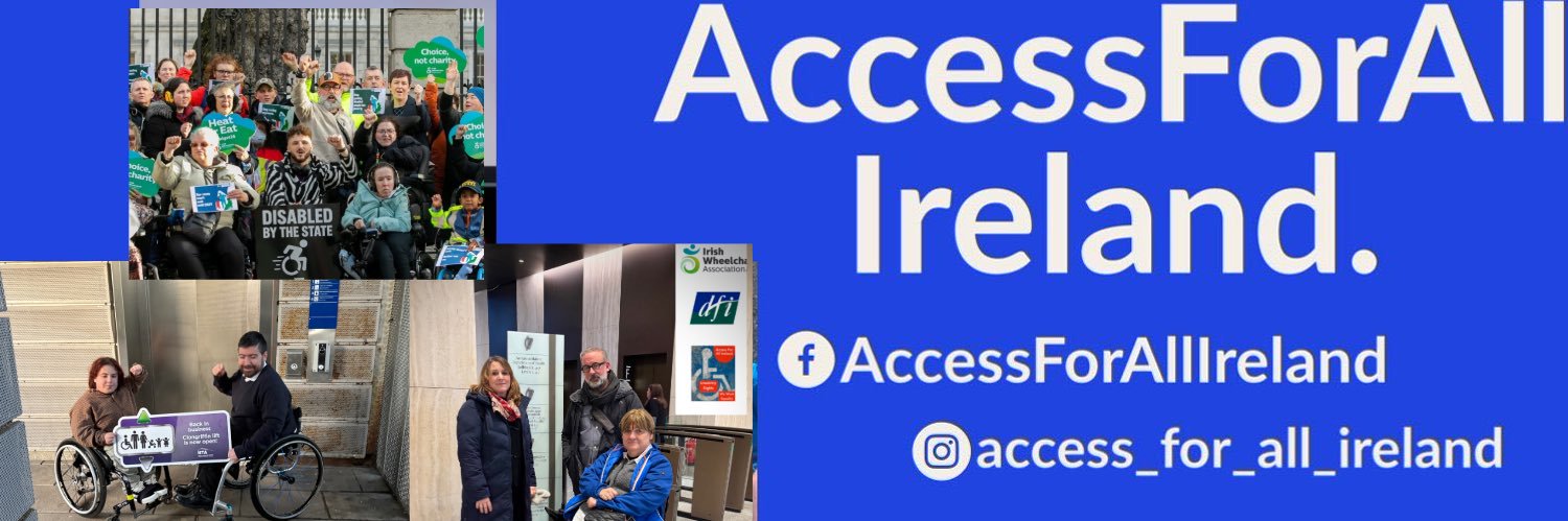 Access For All Ireland's banner