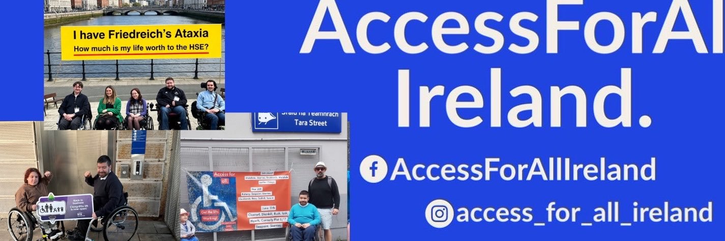 Access For All Ireland's banner