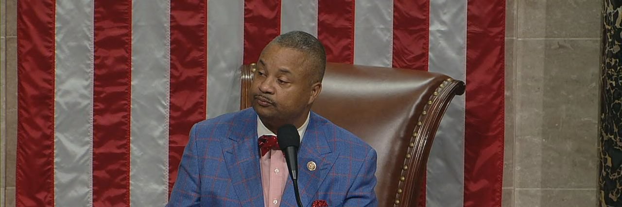 Congressman Donald M. Payne, Jr.'s banner