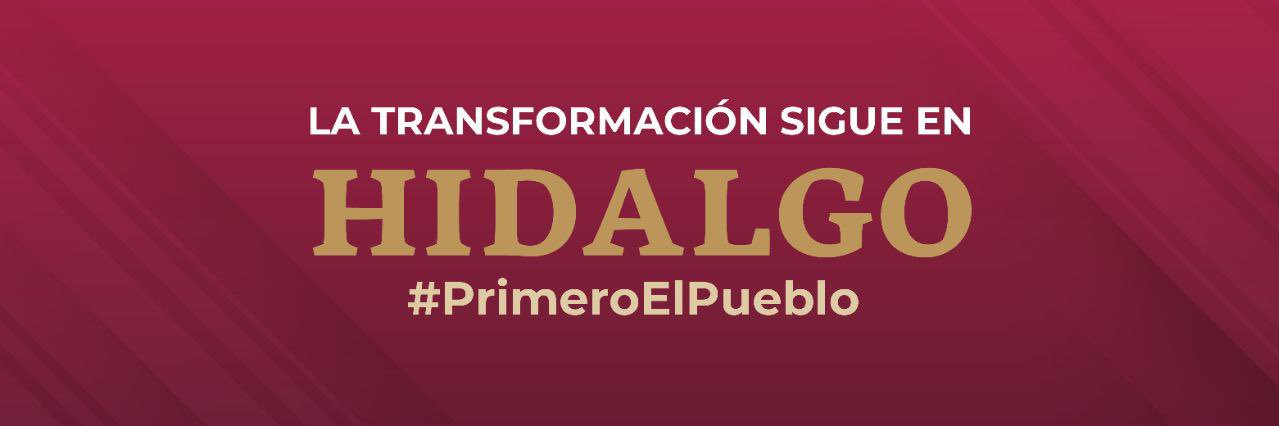 Gobierno Hidalgo's banner