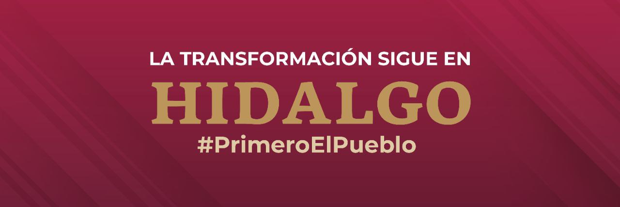 Gobierno Hidalgo's banner