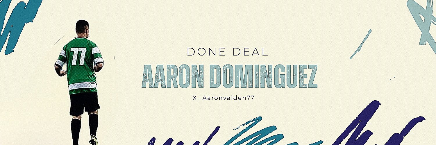 Aaron Domínguez's banner