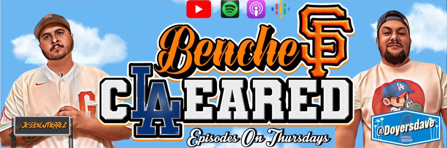 Benches Cleared Podcast (SFGiants/Dodgers podcast)'s banner