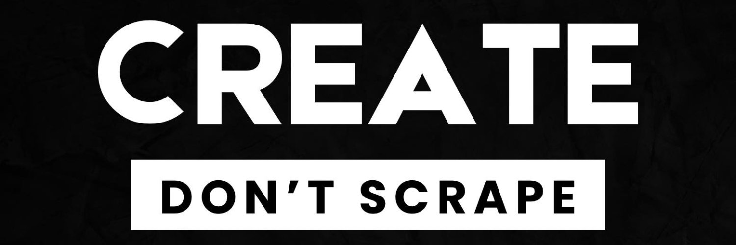 Jon Lam #CreateDontScrape's banner