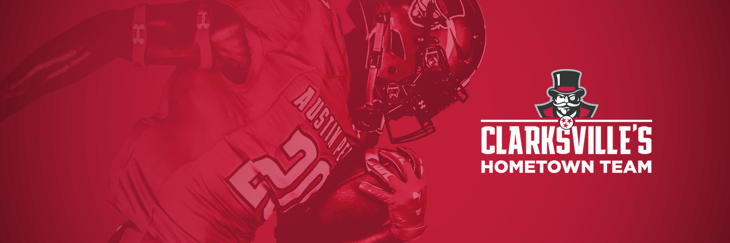 Austin Peay Football's banner