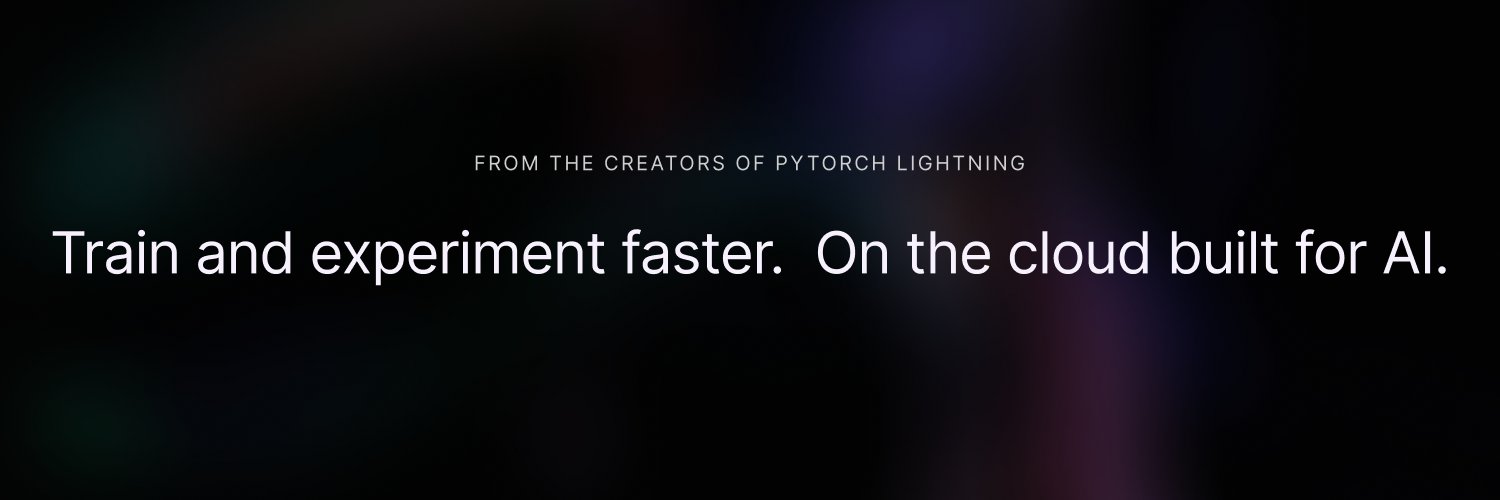 Lightning AI ⚡️'s banner