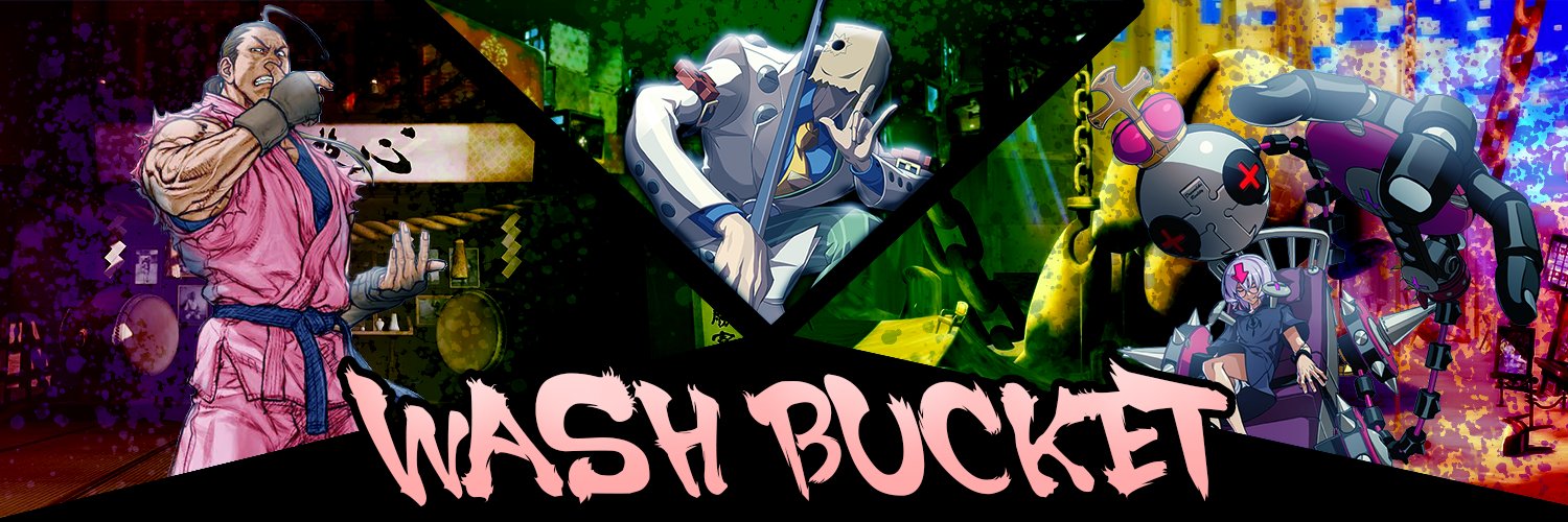 Wash bucket's banner