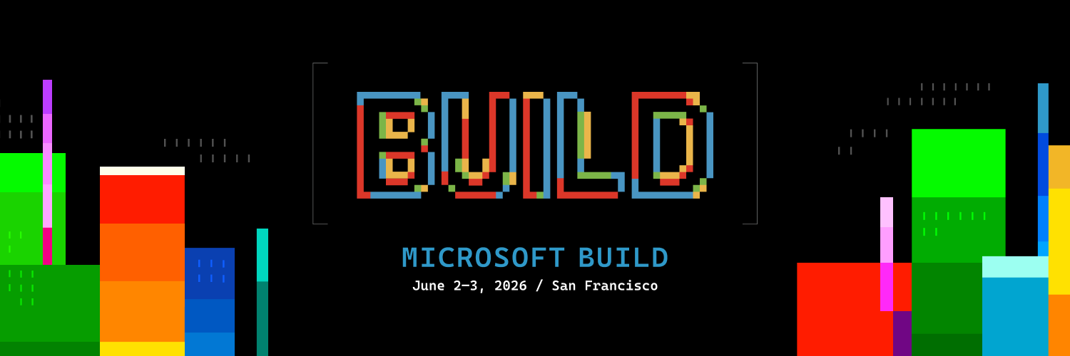 Microsoft Developer's banner