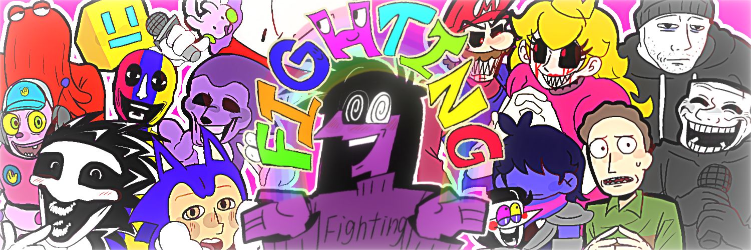 Fighting's banner