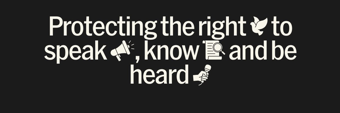 The Information Rights Project's banner