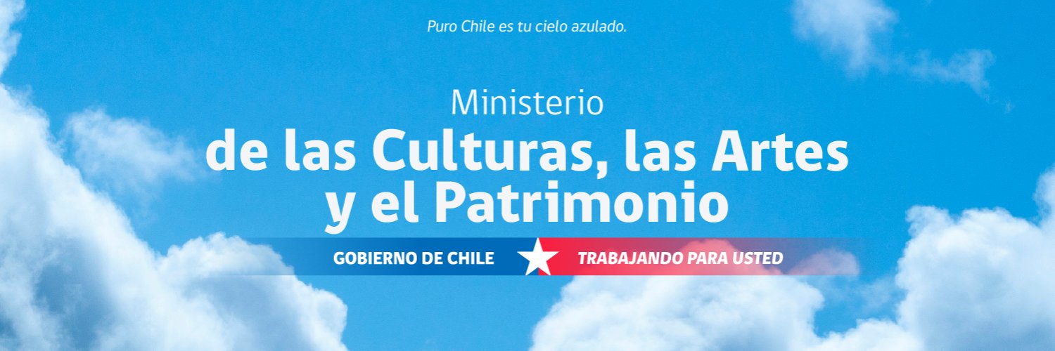 Ministerio de las Culturas's banner