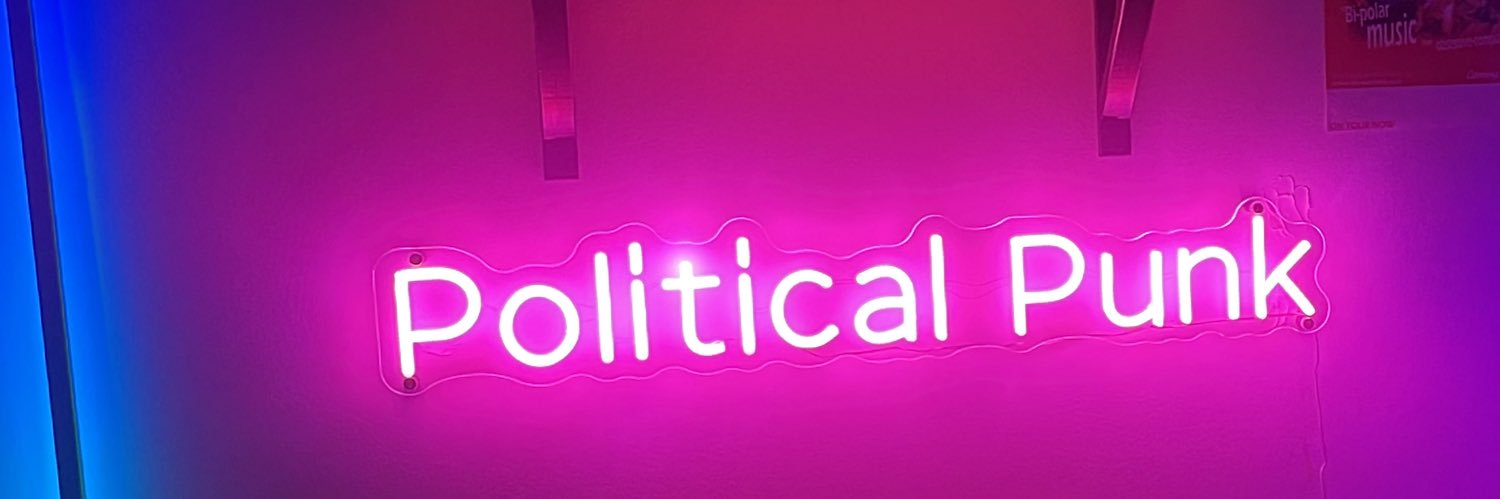 Political Punk's banner
