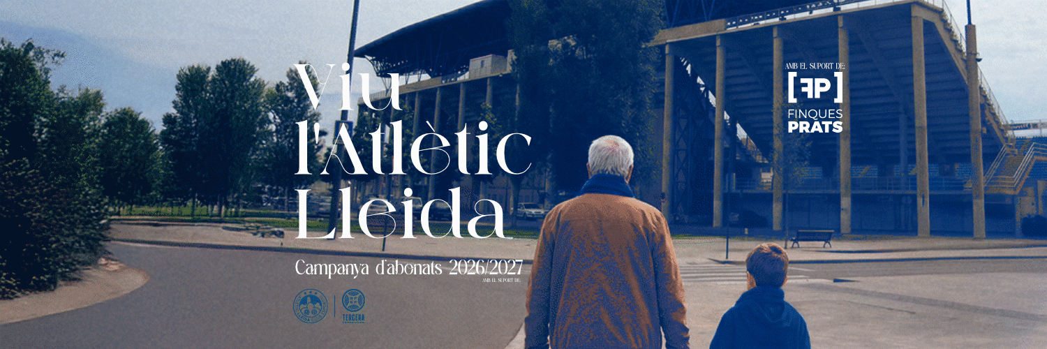 Atlètic Lleida's banner