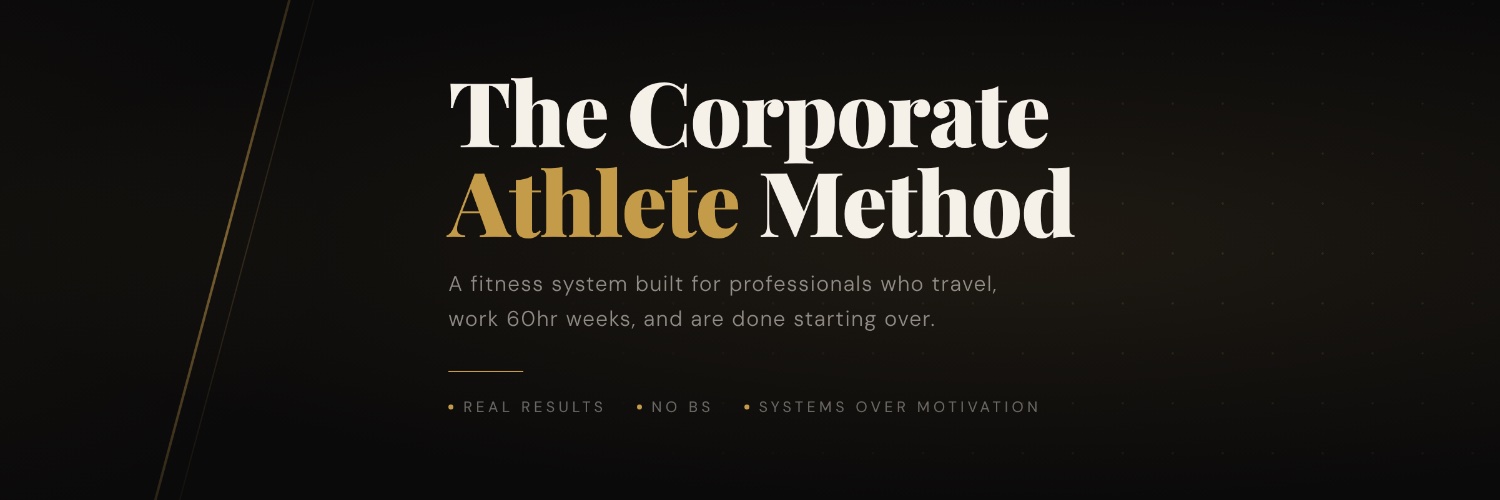 SANYA | Corporate Athlete Method's banner