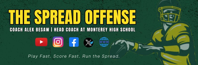 The Spread Offense's banner