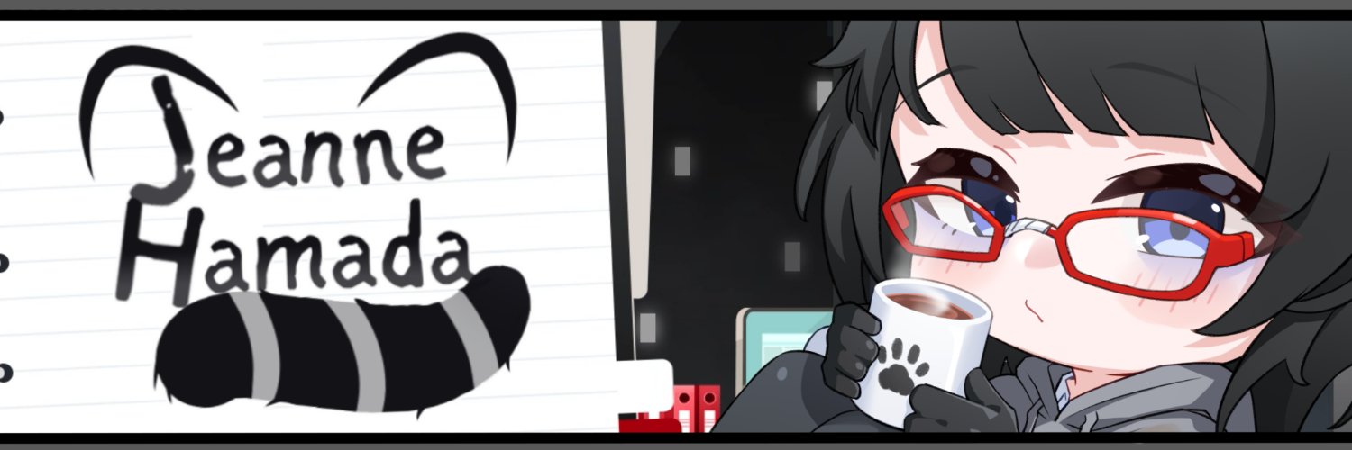 Jeanne Hamada 🦝 Raccoon Vtuber's banner