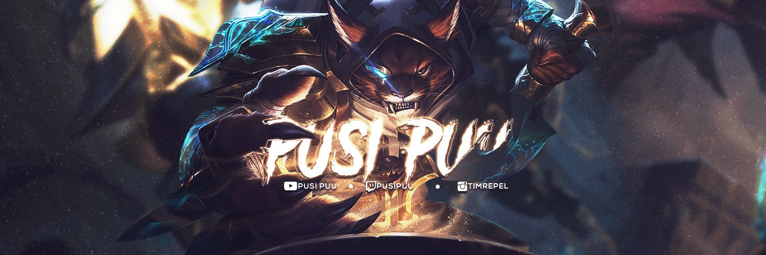 Pusi's banner