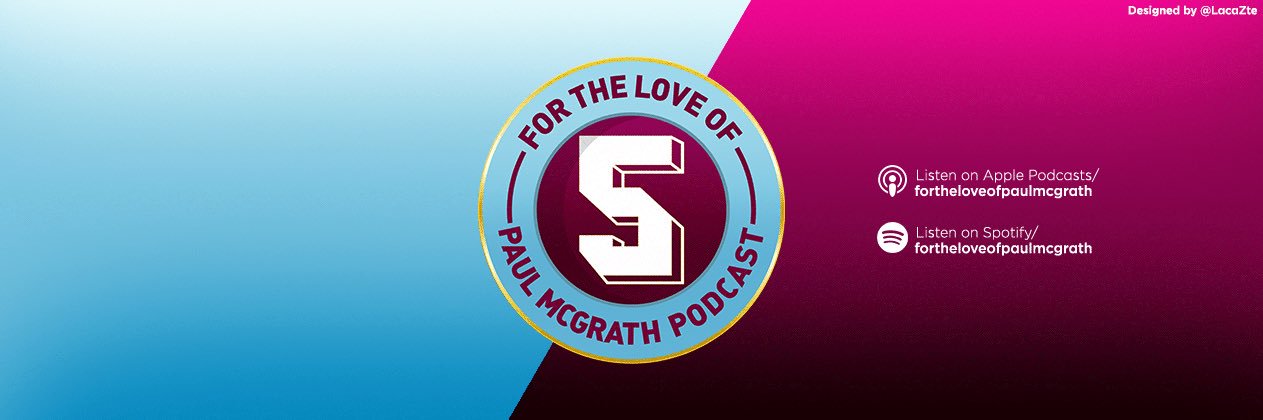 For The Love of Paul McGrath Villa Podcast's banner