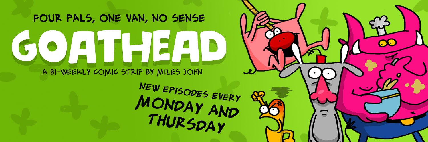 Miles John's banner