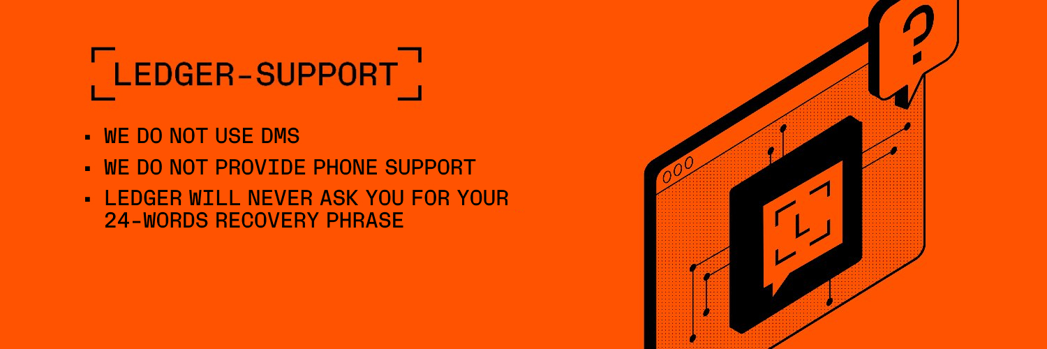 Ledger Support's banner