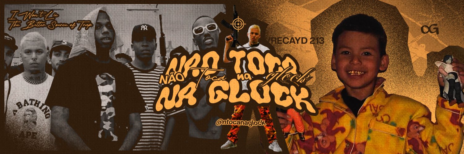 não toca na glock's banner