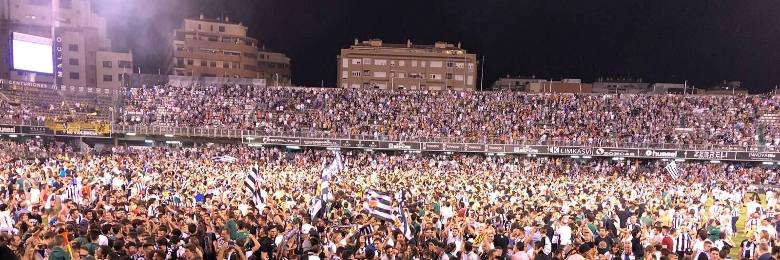 Out of context CD Castellon's banner
